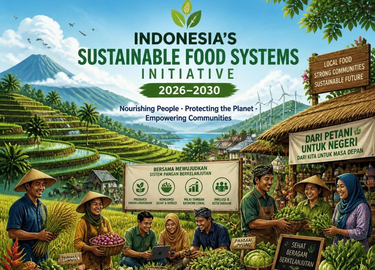 Indonesia-FAO Perkuat Sistem Pangan Berkelanjutan 2026-2030 - JakartaReport.com